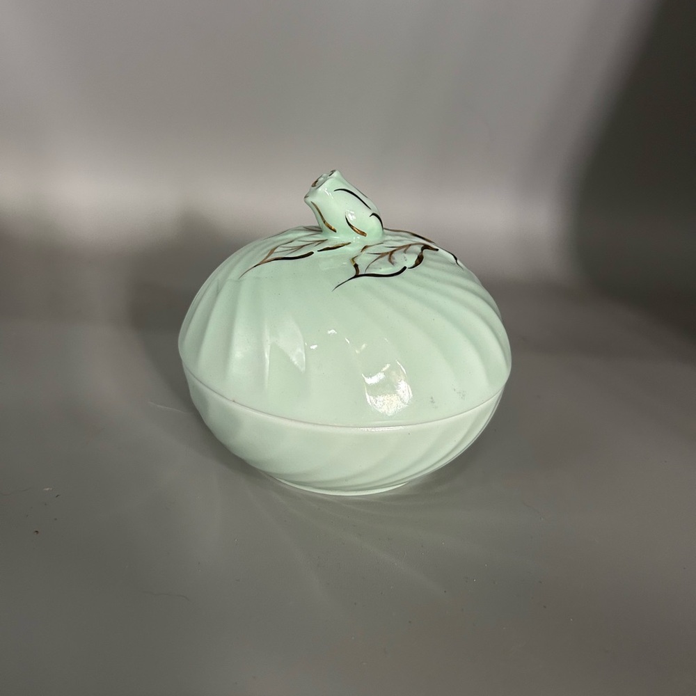 Beautiful Vintage Trinket Dish by Laslo For Mikasa Japan.
